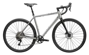 Велосипед SILVERBACK SE SERIES GR AL GLOSS BRILLIANT SILVER/GLOSS BLACK XL(580mm) 2026 1