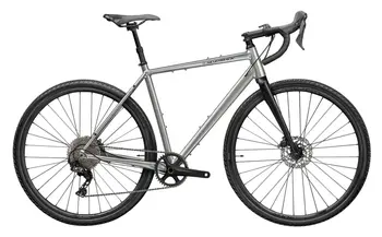 Велосипед SILVERBACK SE SERIES GR AL GLOSS BRILLIANT SILVER/GLOSS BLACK XL(580mm) 2026 1