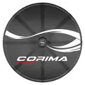 Колесо заднее Corima Disc C+, для трека, под однотрубку, подшипники Ceramic Speed, белые наклейки 1