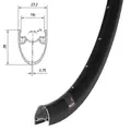 Обод Mach1, PULSE 19, 700C (622х19), 32отв., FV, disc, черный 1