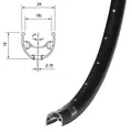 Обод Mach1, ER-20, 26" (559x19), 32отв., AV, пистон., disc, черный 1