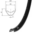 Обод Mach1, FZR-XC, 29" (622x23), 32 отв., FV, disc, ETR, черный 1