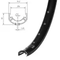 Обод Mach1, MAXX, 29" (622х25), 32отв., FV, пистон., disc, ETR, черный 1