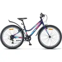 Велосипед Stels Navigator 420 V 24 V030 2022 (темно-синий) 2