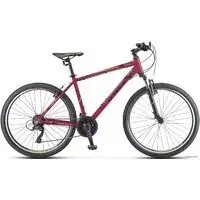 Велосипед Stels Navigator 590 V 26 K010 р.16 2023 (разобранный, бордовый/салатовый) 2