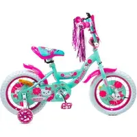 Детский велосипед Favorit Kitty 14 KIT-14GN (розовый/бирюзовый) 2