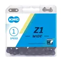 Цепь KMC, Z1 WIDE, 1/2"x1/8", 1ск., 112зв., BOX 1