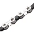 Цепь KMC, X10, 10ск., 116зв., Silver/Black, BOX 1