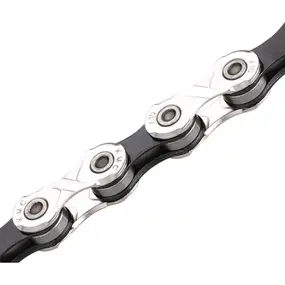 Цепь KMC, X10, 10ск., 116зв., Silver/Black, BOX 1