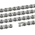 Цепь Connex, 1E8, для электровел-в, 1 скор., 1/2"x1/8", 124 зв., серебристая 2
