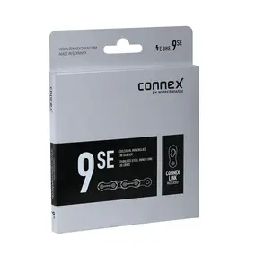 Цепь Connex, 9sE, для электровел-в, 9 скор., 1/2" x 11/128", 136 зв., серебристый 1