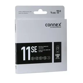 Цепь Connex, 11sE, для электровел-в, 11 скор., 1/2" x 11/128", 136 зв.,серебристый 1