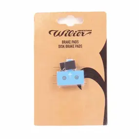 Тормозные колодки Wilier, OR03, стальная основа, полимерно/органич. 1