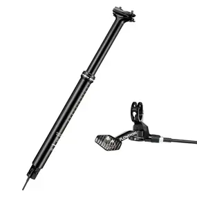 Подседельный штырь FSA, NS FLOWTRON, 31.6мм, ход 150мм с манеткой (OEM) 1