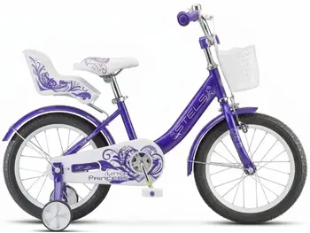 Детский велосипед Stels Little Princess KC 14 фиолетовый 1