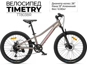 Велосипед TT803 26 серый 1