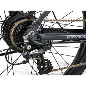 Электровелосипед Eltreco Ultra MAX серебристый матовый-3159 1
