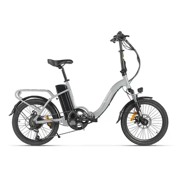 Электровелосипед Eltreco Flex серебристый матовый-3145 1