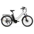 Электровелосипед Eltreco Moon серебристый матовый-3155 1