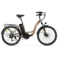 Электровелосипед Eltreco White темно золотой глянец-3213 1