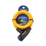Замок велосипедный Tonyon 8mm x 1500mm 1