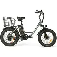 Электровелосипед SameBike FX-500 (серый) 1