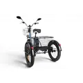 Трёхколёсный электровелосипед Eltreco Porter Fat 500 серебристый матовый-3206 1