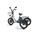 Трёхколёсный электровелосипед Eltreco Porter Fat 700 Черный матовый-3208 1