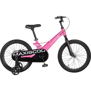 Детский велосипед Maxiscoo Space Базовый18 MSC-S1853B розовый глянцевый 1