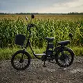 Электровелосипед Gekkon V6 Pro 15,6 Ah черный-зеленый 1