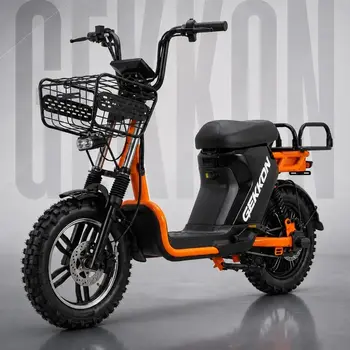 Электровелосипед GEKKON Monster АКБ LiFePO4 20 Ah оранжевый 1