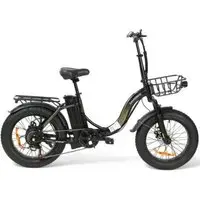 Электровелосипед SameBike City Master Fat (черный) 1