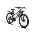 Велосипед Racer Tempo 24 красный логотип серебро 2026  1