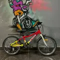 Детский велосипед Novatrack Katrina 20 6 V желтый/красный 2
