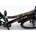Велосипед Delta Flex Pro 24 чёрно-золотой 1