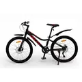 Велосипед Delta Flex Pro 24 чёрно-красный 1