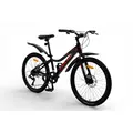 Велосипед Delta Flex Pro 24 чёрно-красный 1