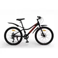 Велосипед Delta Flex Pro 24 чёрно-красный 1
