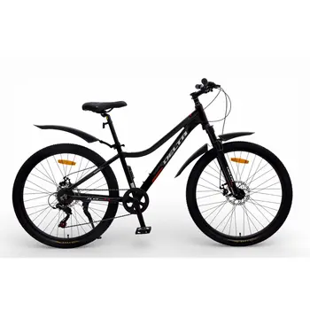 Велосипед Delta Flex Pro 26 чёрно-красный 1