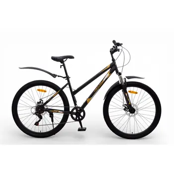 Велосипед Delta Corsa 27.5 чёрно-золотой 1