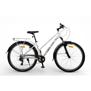 Велосипед Delta City Pro Lady 28 белый 1