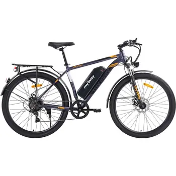 Электровелосипед MyWay Rock 350 Max 27.5  графитовый матовый 1
