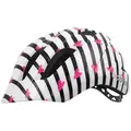 Шлем велосипедный детский Bobike Kids Plus S Pinky Zebra (белый) 1