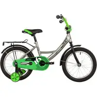 Детский велосипед Novatrack Vector 16 2022 163VECTOR.SL22 (серебристый) 1