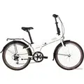 Велосипед Novatrack Vortex Alloy 6V 2024 24AFV.VORTEX.WT4 (белый) 1