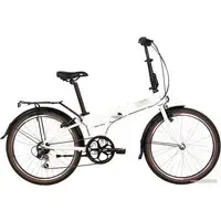 Велосипед Novatrack Vortex Alloy 6V 2024 24AFV.VORTEX.WT4 (белый) 1