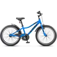 Детский велосипед Stels Pilot 210 20 Z010 2024 (синий) 1