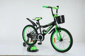 Delta Sport-20" черный/салатовый 1