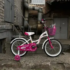 Delta Butterfly 16 белый/розовый 1