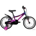 Детский велосипед Novatrack Katrina V 16 2022 167AKATRINA1V.GVL22 (фиолетовый) 1